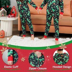 NWOT Dinosaur Christmas Onesie